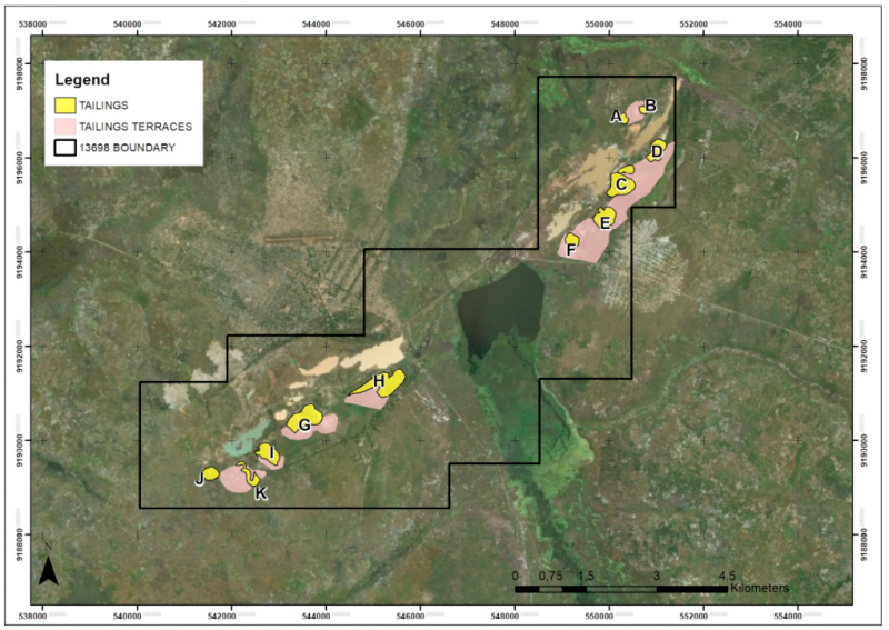 Figure 3: Manono Lithium Tailings Project Area