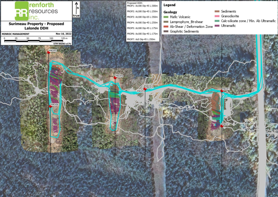 Renforth Resources Commences Surimeau Nickel/Cobalt/Copper/Zinc Drill Program