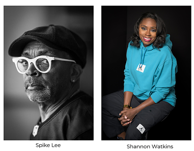 Spike Lee and Shannon Watkins