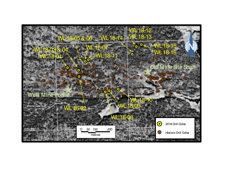 Figure 6:  Drill Location Plan Map