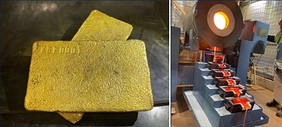 ELEMENTAL ROYALTIES NOTES FIRST GOLD POUR AT KEY KARLAWINDA ROYALTY (CNW Group/Elemental Royalties Corp.)