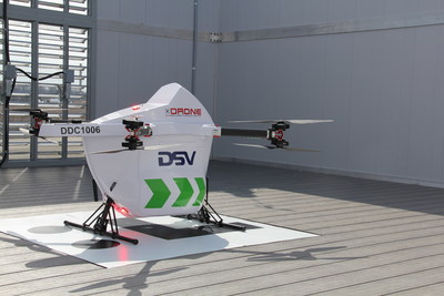 Drone Delivery Canada's Sparrow Drone for the DSV Route (CNW Group/Drone Delivery Canada Corp.)