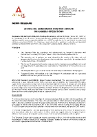 AFRICA OIL ANNOUNCES POSITIVE UPDATE ON NAMIBIA OPERATIONS (CNW Group/Africa Oil Corp.)