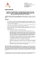 AFRICA OIL ANNOUNCES STRONG SECOND QUARTER 2022 FINANCIAL RESULTS WITH RECORD PRIME FREE CASHFLOW AND AN IMPROVED HEDGING STRATEGY (CNW Group/Africa Oil Corp.)