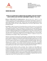 Africa Oil Announces Completion of Farmin to Block 3B/4B in South Africa and Further Investment in Impact Oil & Gas (CNW Group/Africa Oil Corp.)