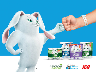 The “1 purchase = 1 donation” promotion in support of the Fondation Charles‑Bruneau will take place in IGA stores from April 30 to May 20, 2026. (CNW Group/Cascades Inc.)