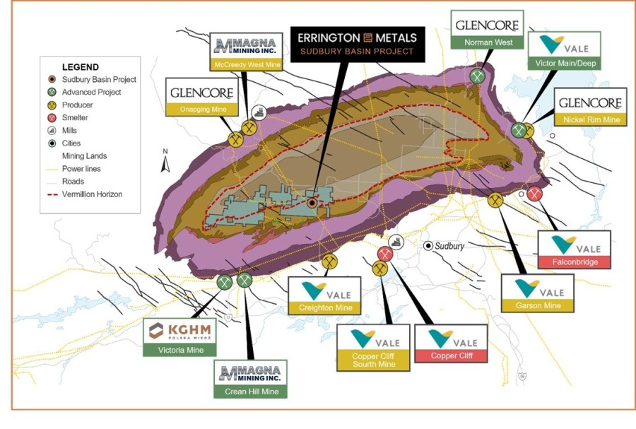 (CNW Group/Errington Metals Inc.)