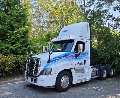 Hydra Energy's hydrogen injection technology will power heavy-duty trucks with waste green hydrogen that would normally be vented into the atmosphere.