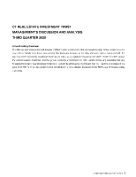 CT REIT Announces Third Quarter 2020 Results (CNW Group/CT Real Estate Investment Trust (CT REIT))
