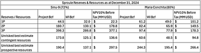 2024 Year-End Reserves and Values (CNW Group/NG Energy International Corp.)