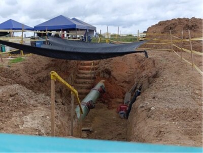 Figure 2 – Jobo Connection point (CNW Group/NG Energy International Corp.)