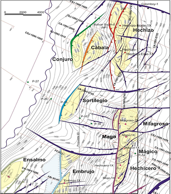 SINU-9 Structural Map (CNW Group/NG Energy International Corp.)