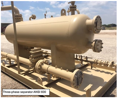 Three-phase separator ANSI 600 (CNW Group/NG Energy International Corp.)