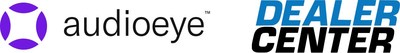 AudioEye trademarked logo next to DealerCenter logo