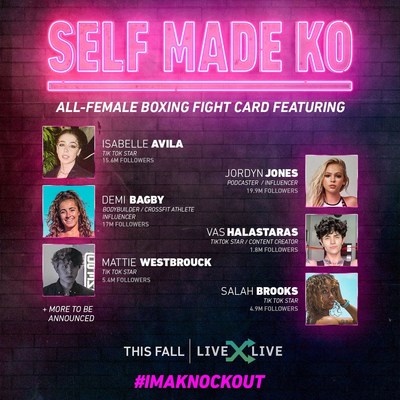 LiveXLive Launches Self Made KO #ImAKnockout
