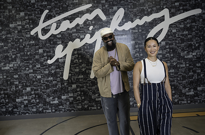 Coltrane Curtis and Lisa Chu; Credit: Andrew van Tilborgh