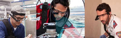 AMA customers using Vuzix Smart Glasses for inspection, remote assistance, and healthcare