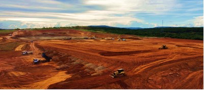 Figure 1: Overall Aerial View of the Phase 1 Plant Construction Area