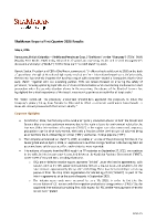 ShaMaran Reports First Quarter 2026 Results (CNW Group/ShaMaran Petroleum Corp.)