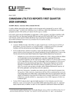 CANADIAN UTILITIES REPORTS FIRST QUARTER
2026 EARNINGS (CNW Group/Canadian Utilities Limited)