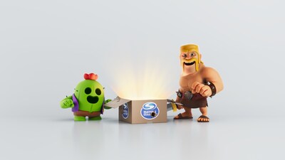 Get Ready to Battle and Brawl! Spin Master and Supercell Are Teaming Up to Create the First Ever Global Toy Line Uniting All Three of Supercell's Legendary Game Franchises, Clash of Clans, Clash Royale and Brawl Stars (CNW Group/Spin Master Corp.)