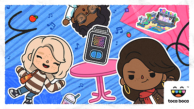 Spin Master’s digital studio Toca Boca® is bringing tweens closer to the music they love, featuring songs from popular recording artists Olivia Rodrigo, SIENNA SPIRO and TWICE, within the award-winning Toca Boca World app. (CNW Group/Spin Master Corp.)