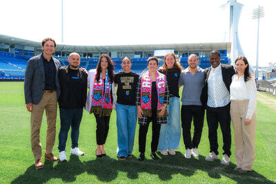 Intact Insurance to present the Montréal Roses at Saputo Stadium. Photo credit: Pablo Jinko - Roses de Montréal. (CNW Group/Intact Financial Corporation)