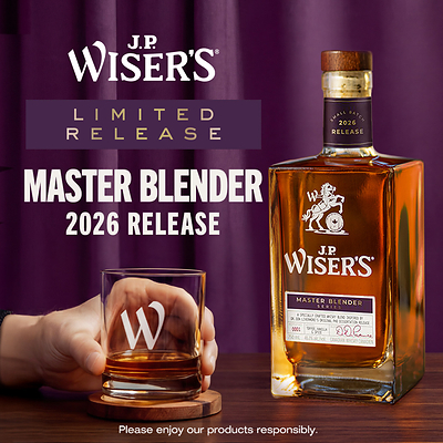 J.P. Wiser’s Reimagines the Art of the Blend with Exclusive Master Blender Series (CNW Group/Corby Spirit and Wine Limited (Communications))