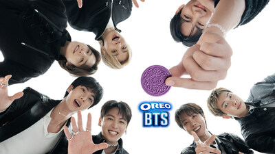 RM, Jin, SUGA, j-hope, Jimin, V, and Jung Kook are joining forces with the world’s #1 cookie to drop the Limited Edition OREO & BTS Cookies, a special OREO cookie created by BTS and dedicated to BTS fans, with a global movement as playful as the BTS universe itself.