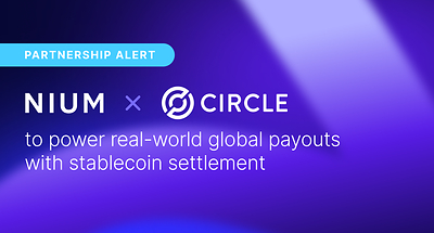 Nium x Circle Partnership (PRNewsfoto/Nium)