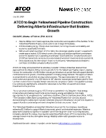 ATCO to Begin Yellowhead Pipeline Construction