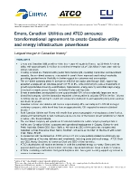 Emera, Canadian Utilities and ATCO announce transformational agreement.