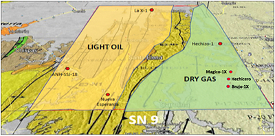 Figure 2: Sinu-9 LA X-1 (CNW Group/NG Energy International Corp.)