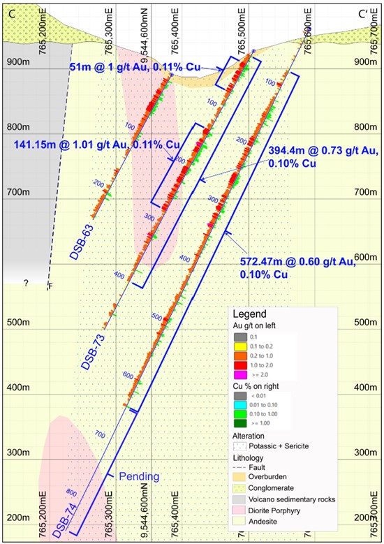 Figure 6: Section C-C'