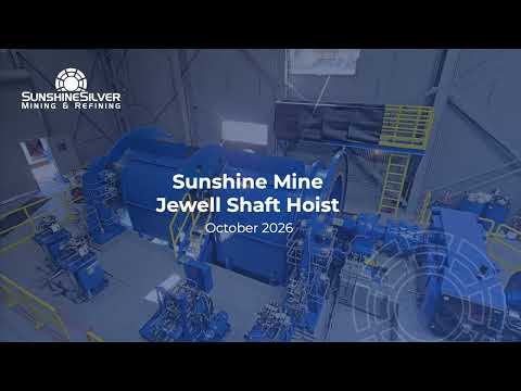 Figure 6: Video of New Production Hoist for the Jewell Shaft in Operation