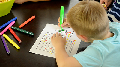 Learning the family fire escape plan (CNW Group/The Co-operators Group Limited)