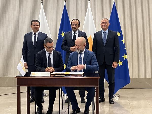 Eni Cronos signing ceremony October 2026